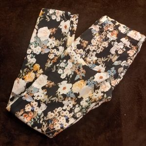 7 for all mankind floral pant 29